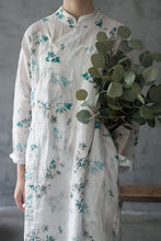 Load image into Gallery viewer, White Leafy Dress
