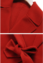 Load image into Gallery viewer, Penny&#39;s Red Wool Coat
