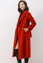 Load image into Gallery viewer, Penny&#39;s Red Wool Coat

