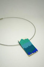 Load image into Gallery viewer, Embracing Imperfection - Pendant Blue
